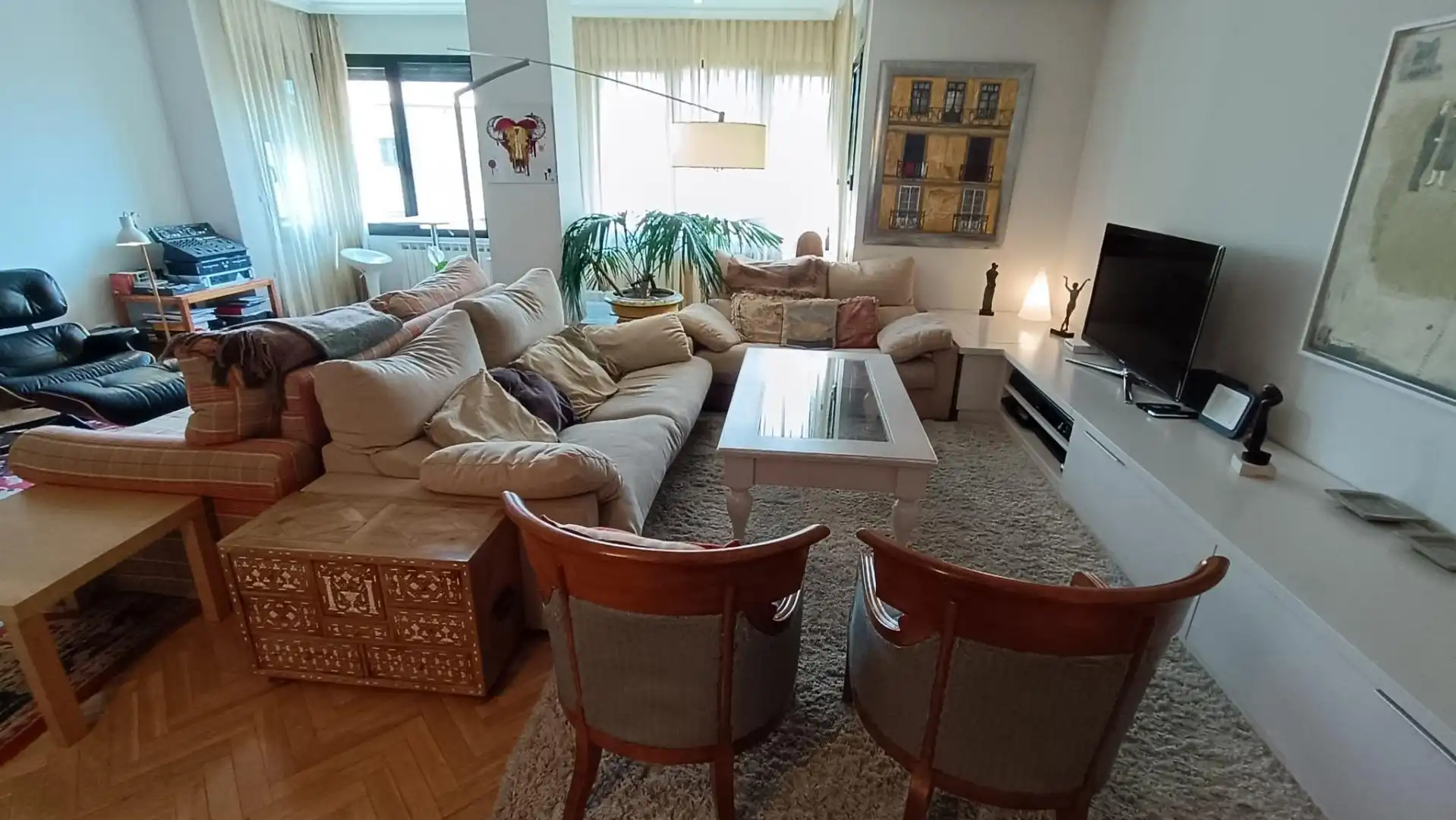 Sala de estar de Piso en venta en Zamora Capital  con Calefacción, Parquet y Trastero