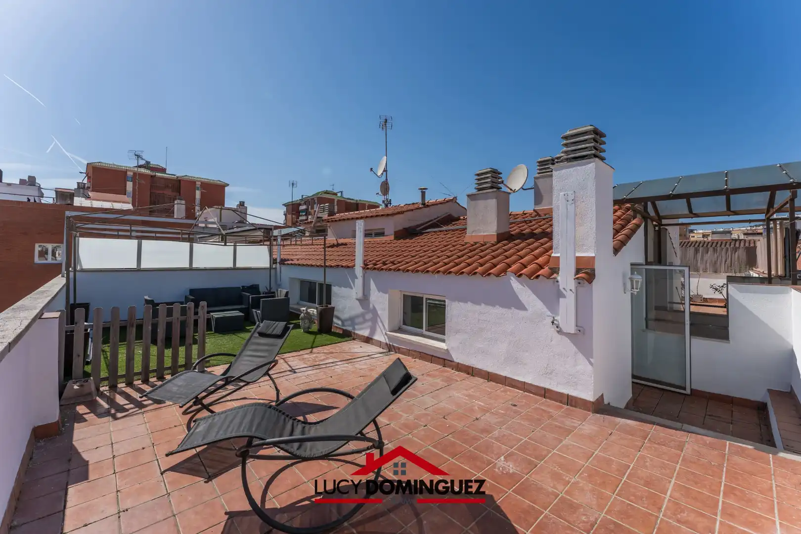 Terrasse von Maisonette zum Verkauf in Mataró mit Klimaanlage, Heizung und Terrasse