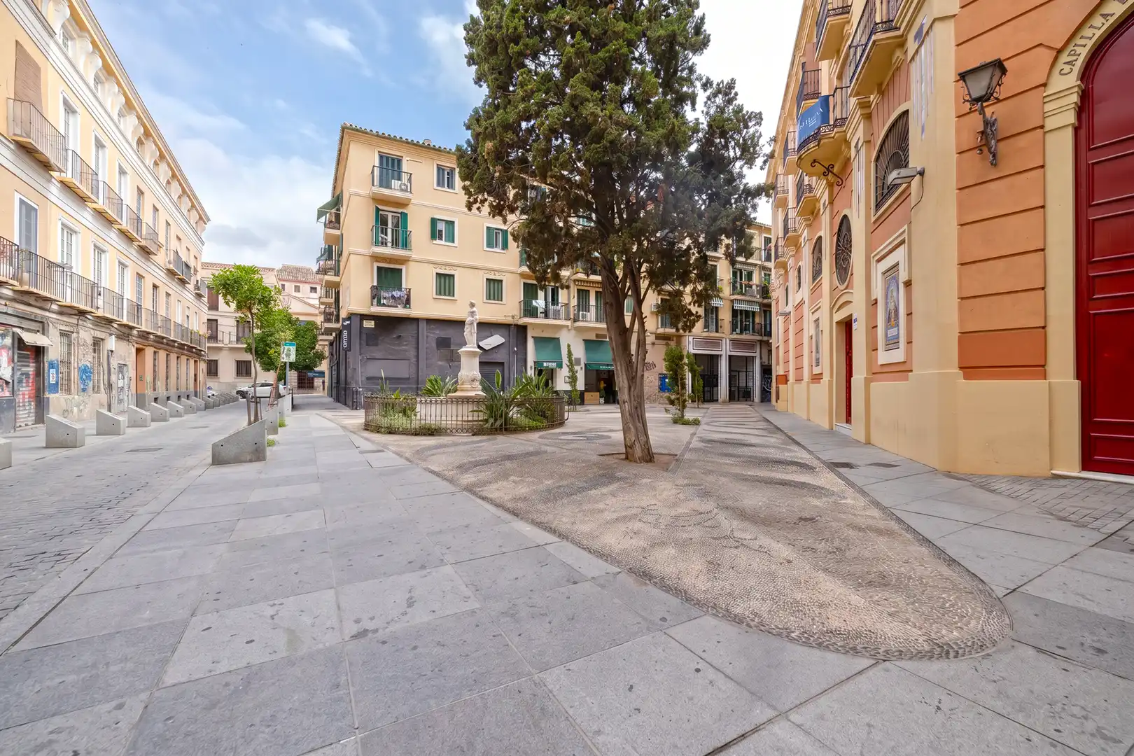 Vista exterior de Piso en venta en Málaga con Aire acondicionado, Amueblado y Balcón