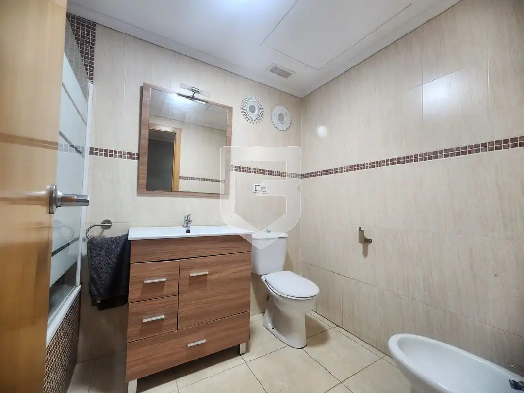 Badezimmer von Wohnung zum Verkauf in Almazora / Almassora mit Terrasse und Schwimmbad