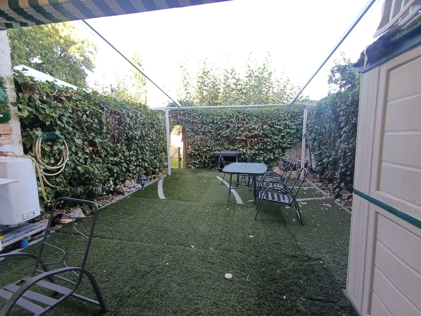Terraza de Casa adosada en venta en El Molar (Madrid) con Calefacción, Jardín privado y Terraza