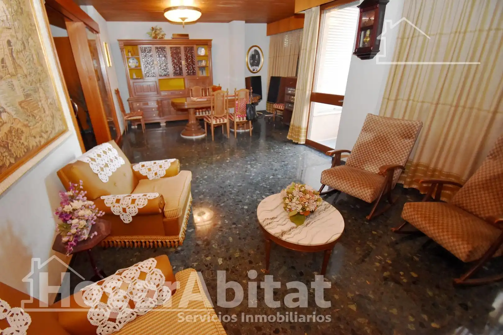 Wohnzimmer von Wohnung zum Verkauf in Vila-real mit Terrasse, Möbliert und Balkon