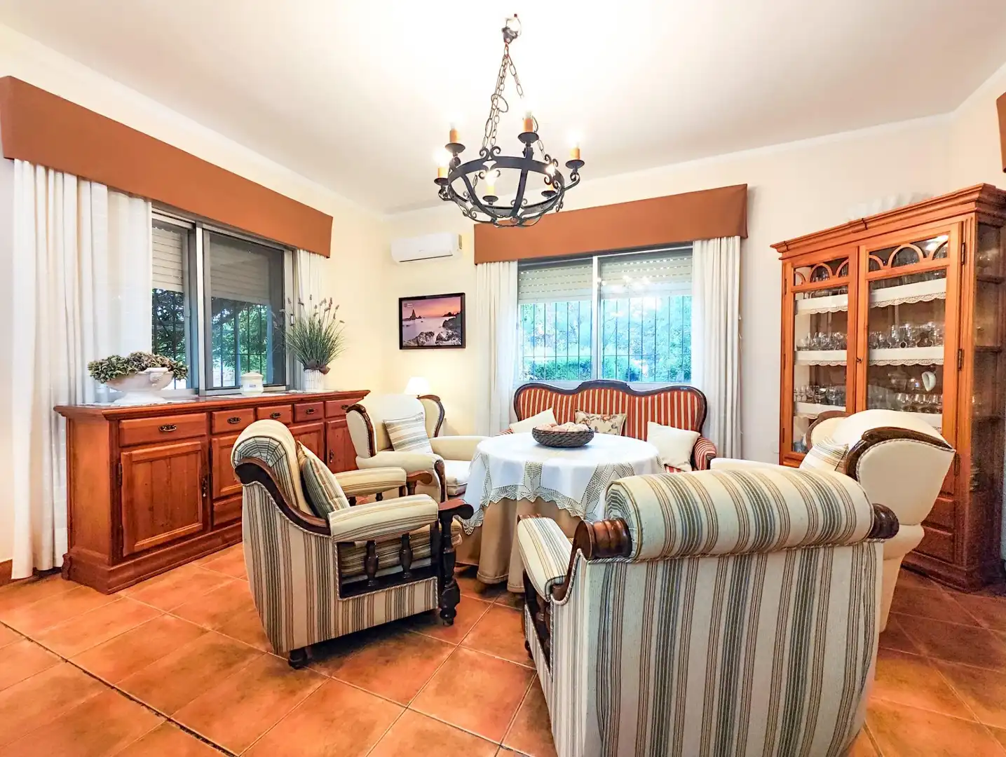 Comedor de Casa o chalet en venta en Puertollano con Aire acondicionado, Calefacción y Jardín privado