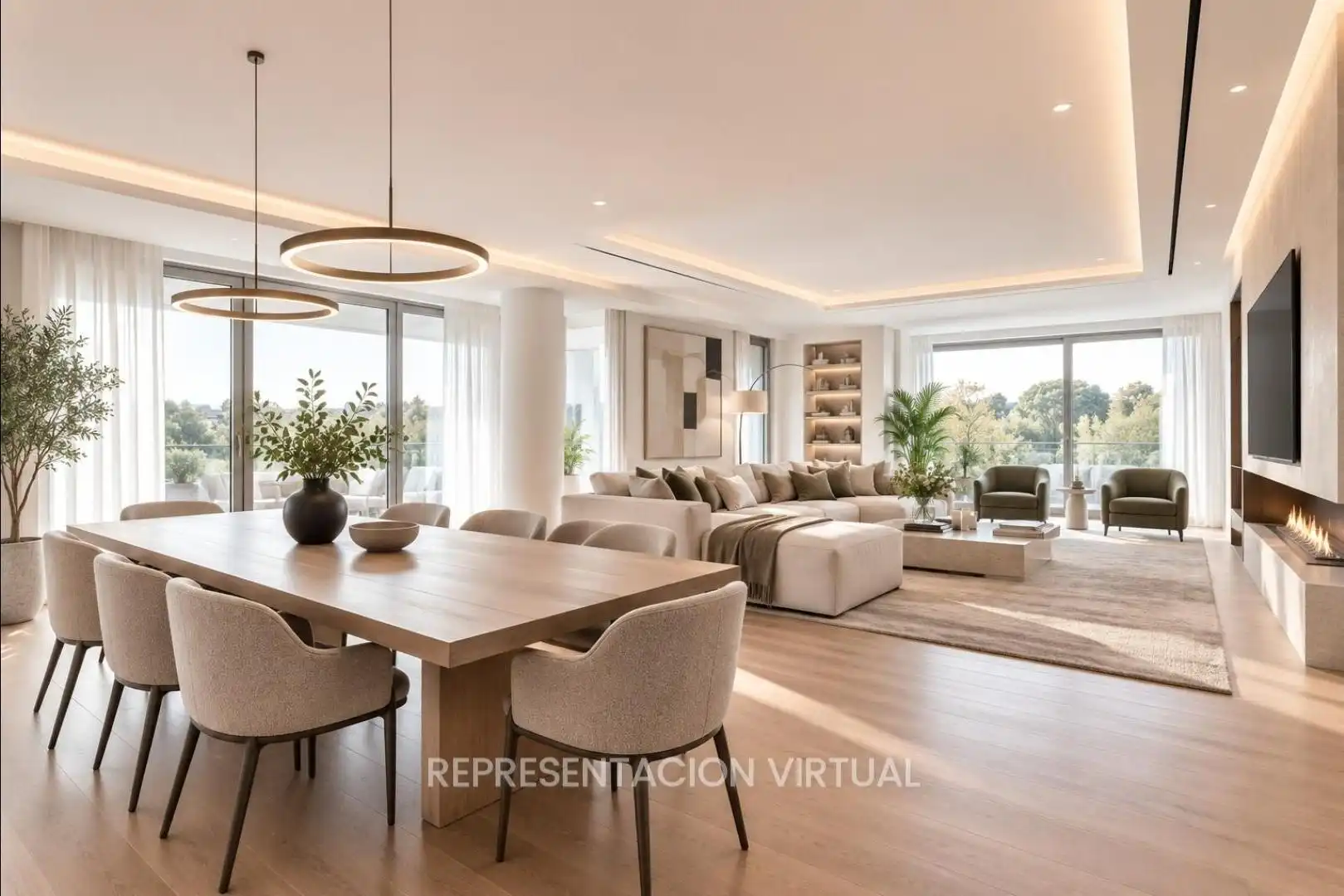 Living room of Flat for sale in Madrid  with Air Conditioner, Heating and Terrace