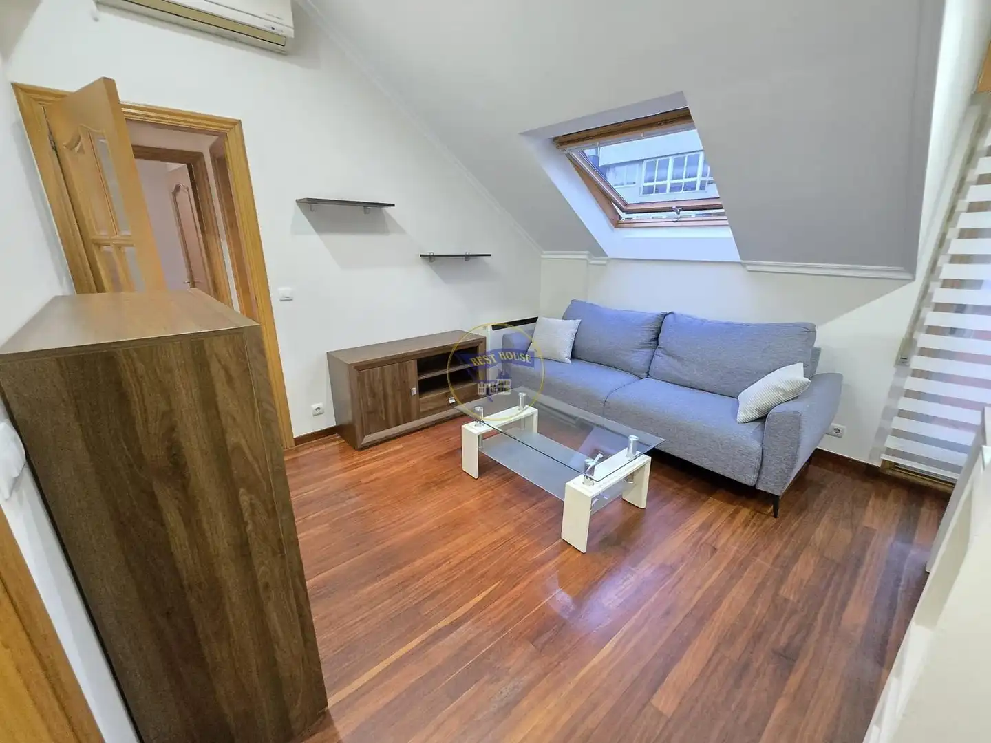 Sala de estar de Ático en venta en Vigo  con Aire acondicionado, Calefacción y Parquet