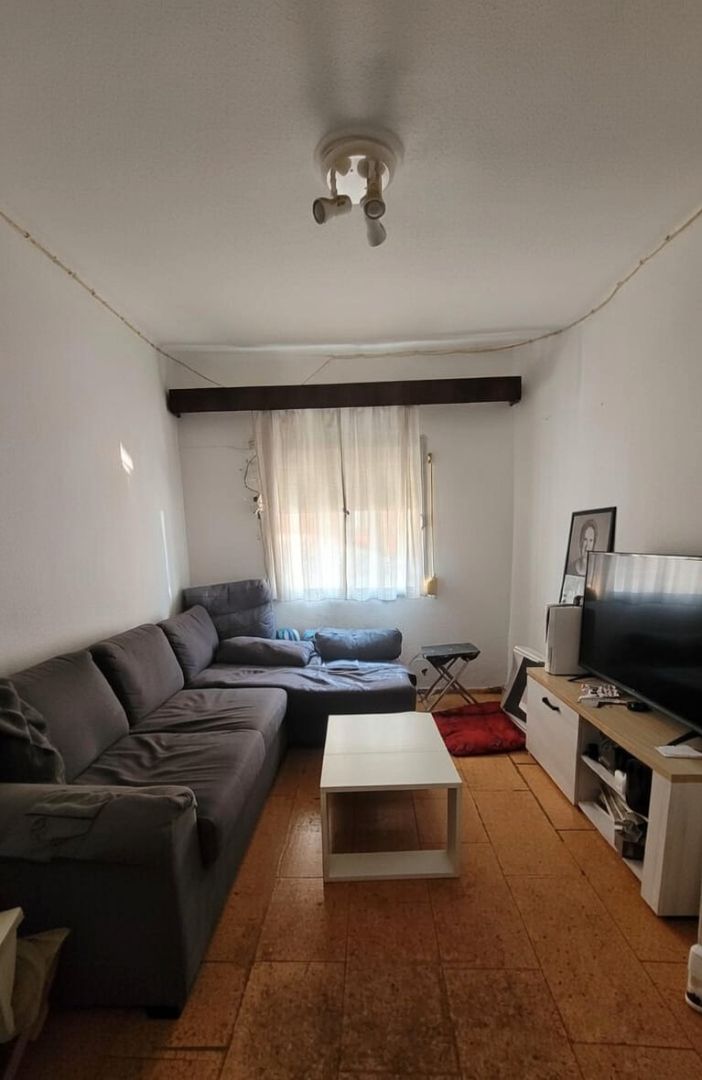 Sala de estar de Piso en venta en  Madrid Capital