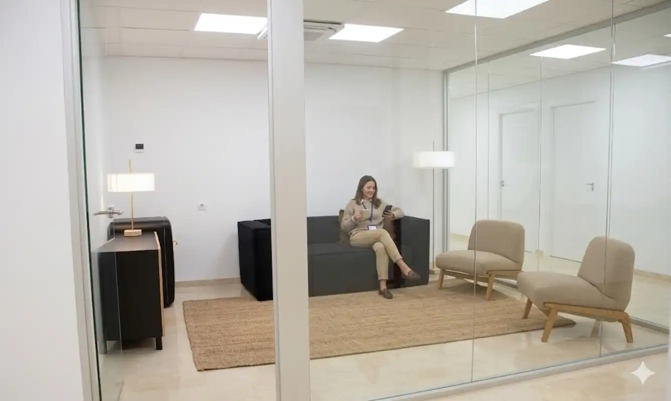 Oficina de alquiler en Barcelona con Aire acondicionado y Amueblado