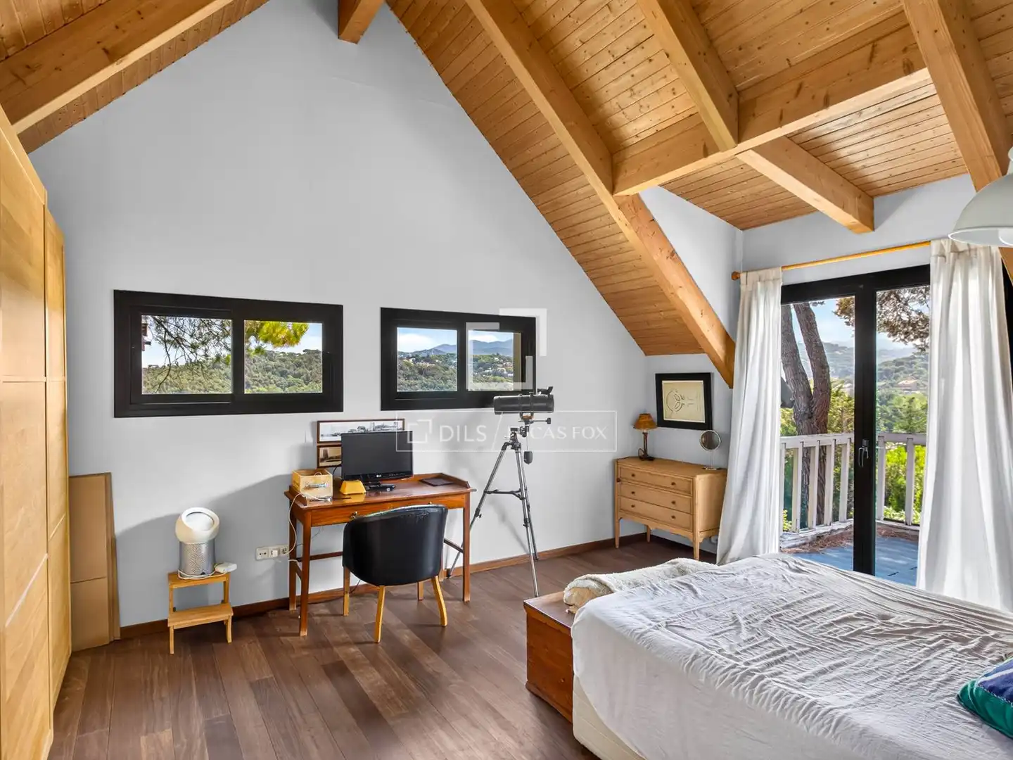 Habitación de Finca rústica en venta en Vallromanes con Calefacción, Jardín privado y Parquet