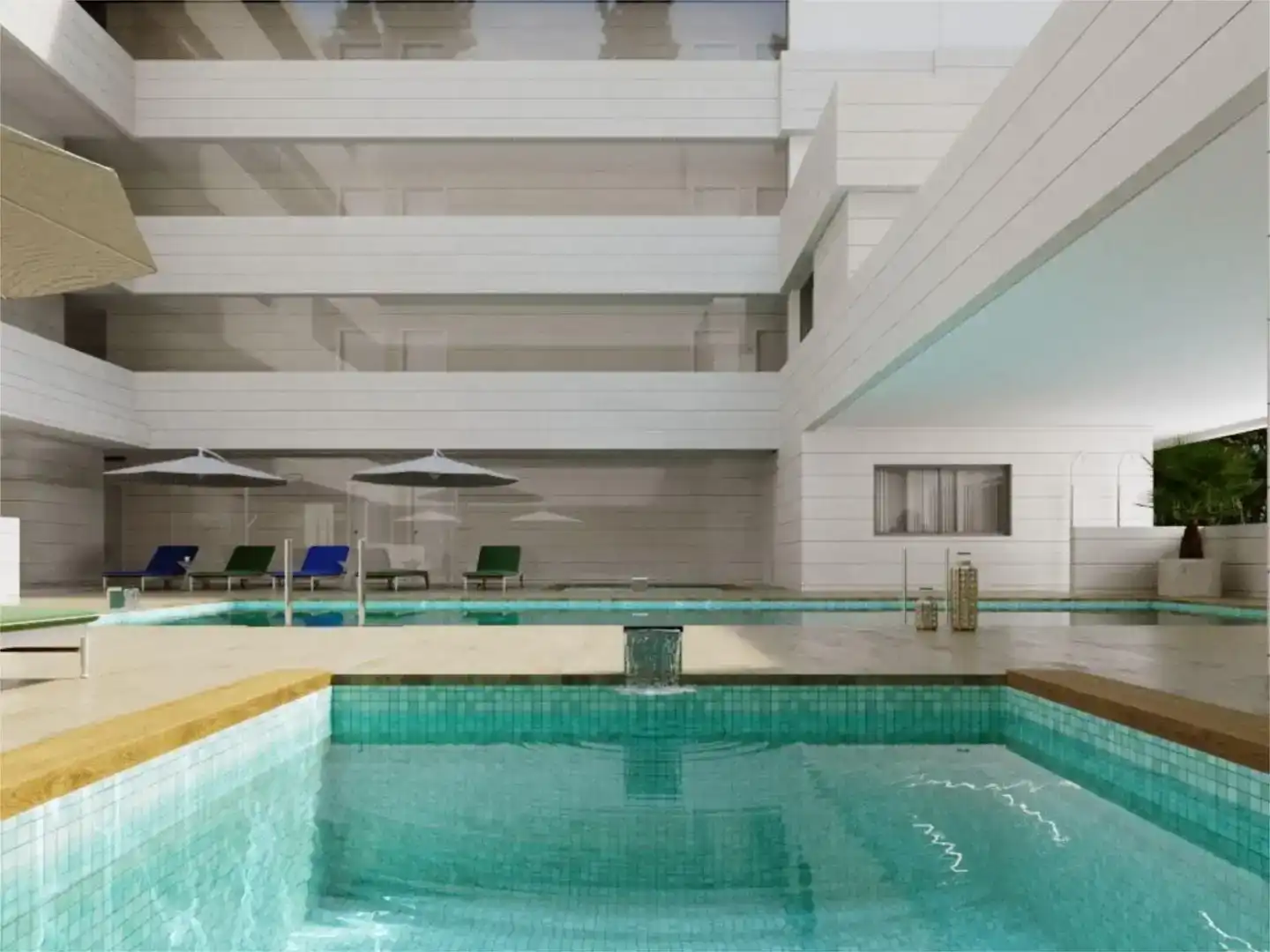 Piscina de Piso en venta en  Madrid Capital con Aire acondicionado, Piscina y Balcón