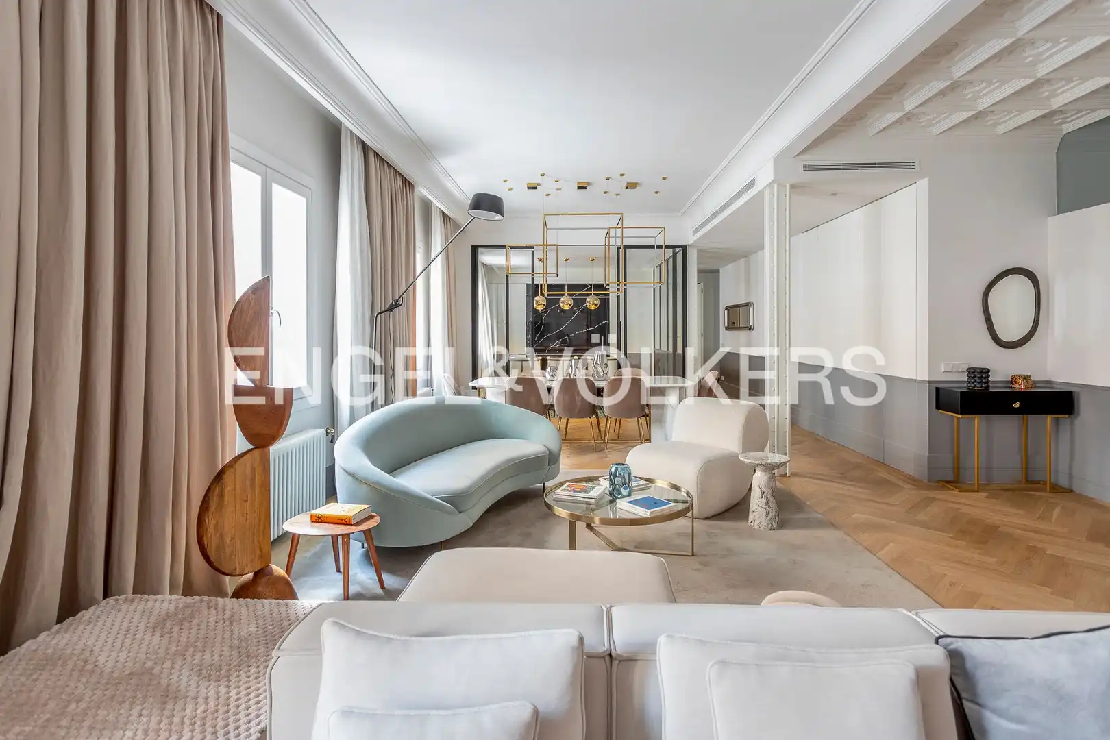 Wohnzimmer von Wohnung zur Miete in Chamberí