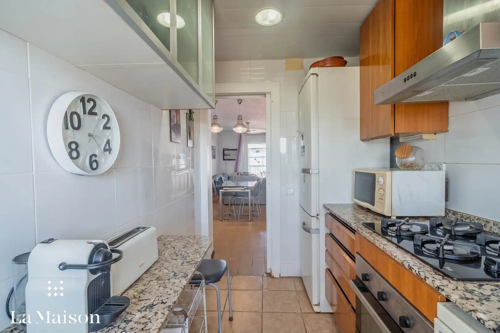 Kitchen of Flat for sale in Sant Andreu de Llavaneres  with Private garden, Terrace and Balcony