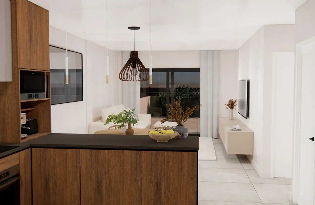 Cocina de Ático en venta en Rojales con Aire acondicionado, Calefacción y Terraza