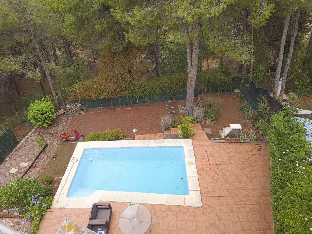 Swimming pool of Detached homes for rent in Torrent  with Air Conditioner, Heating and Private garden