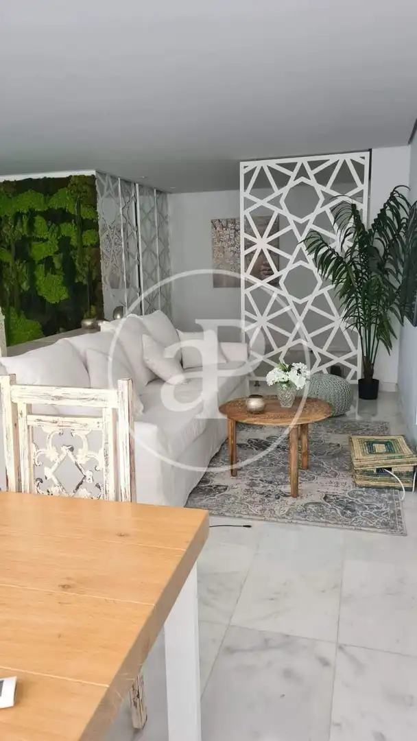 Sala de estar de Piso de alquiler en Valencia con Aire acondicionado, Calefacción y Terraza