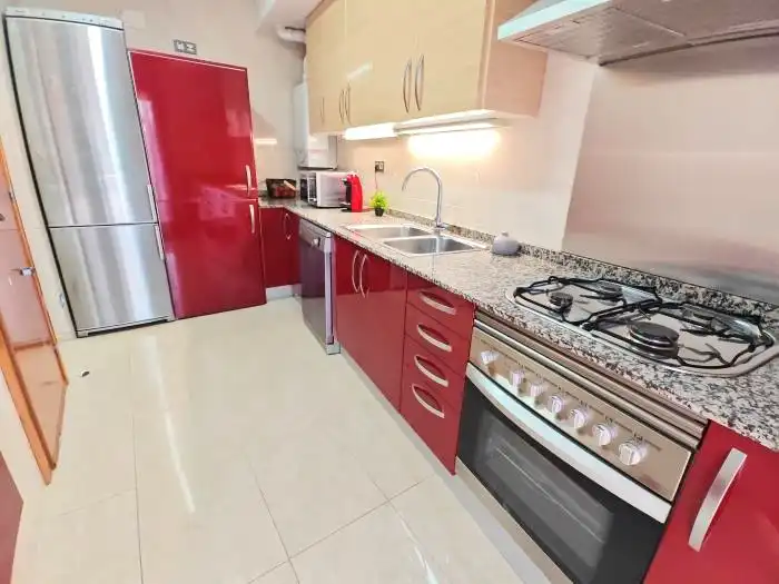 Küche von Maisonette zum Verkauf in Lliçà d'Amunt mit Klimaanlage, Heizung und Parkett
