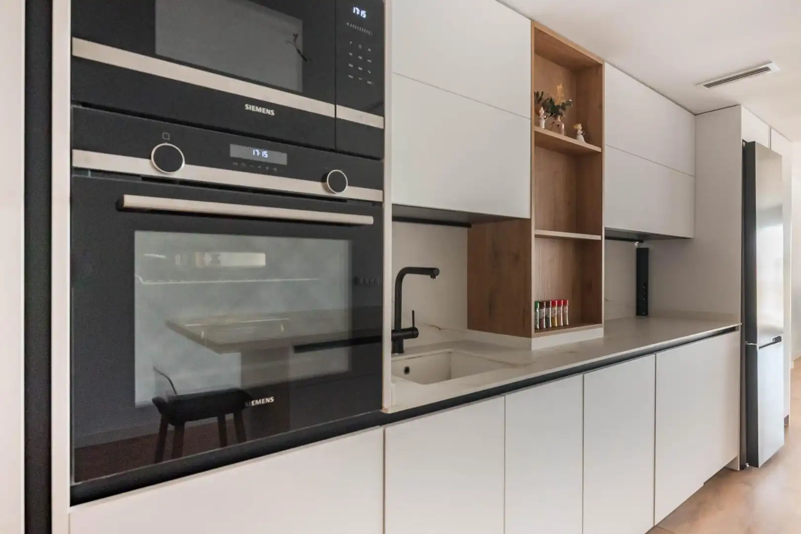 Kitchen of Flat for sale in Murcia  with Air Conditioner, Terrace and Storage room