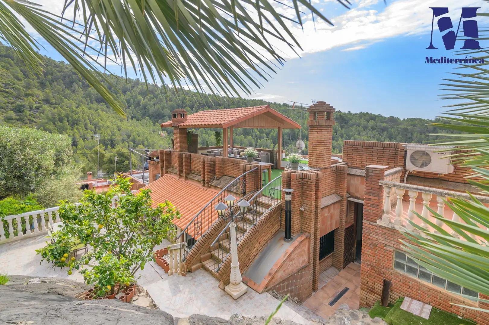 Terrassa de Casa o xalet en venda en Sitges amb Jardí privat, Parquet i Terrassa