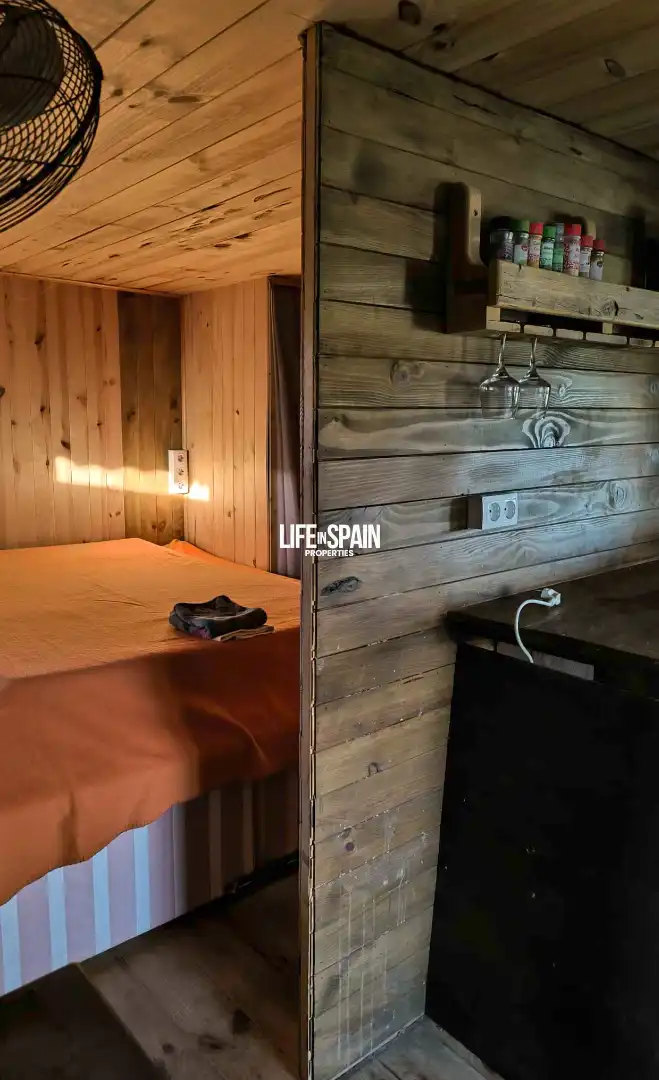 Schlafzimmer von Country house zum Verkauf in Rasquera mit Klimaanlage, Privatgarten und Terrasse