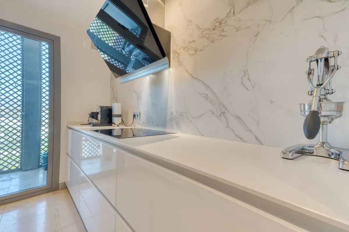 Kitchen of Apartments for sale in Benahavís  with Air Conditioner, Terrace and Storage room