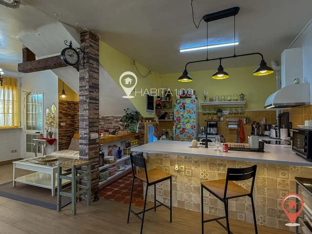 Cocina de Casa o chalet en venta en Cañaveras con Aire acondicionado, Calefacción y Terraza