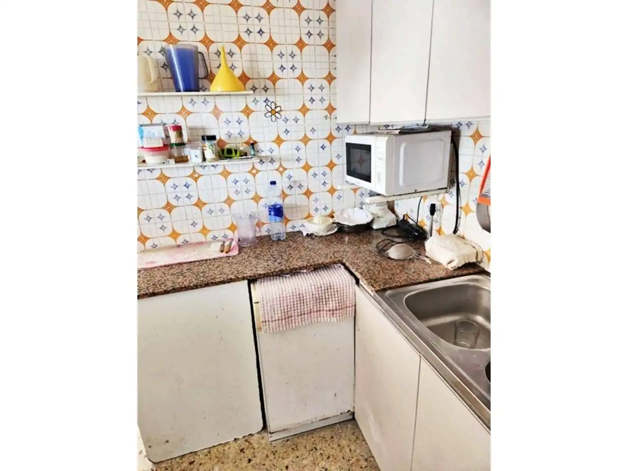 Cocina de Piso en venta en Badalona con Balcón