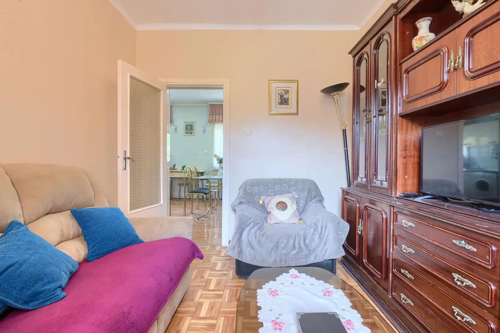 Living room of Flat for sale in Abanto y Ciérvana-Abanto Zierbena, Bizkaia