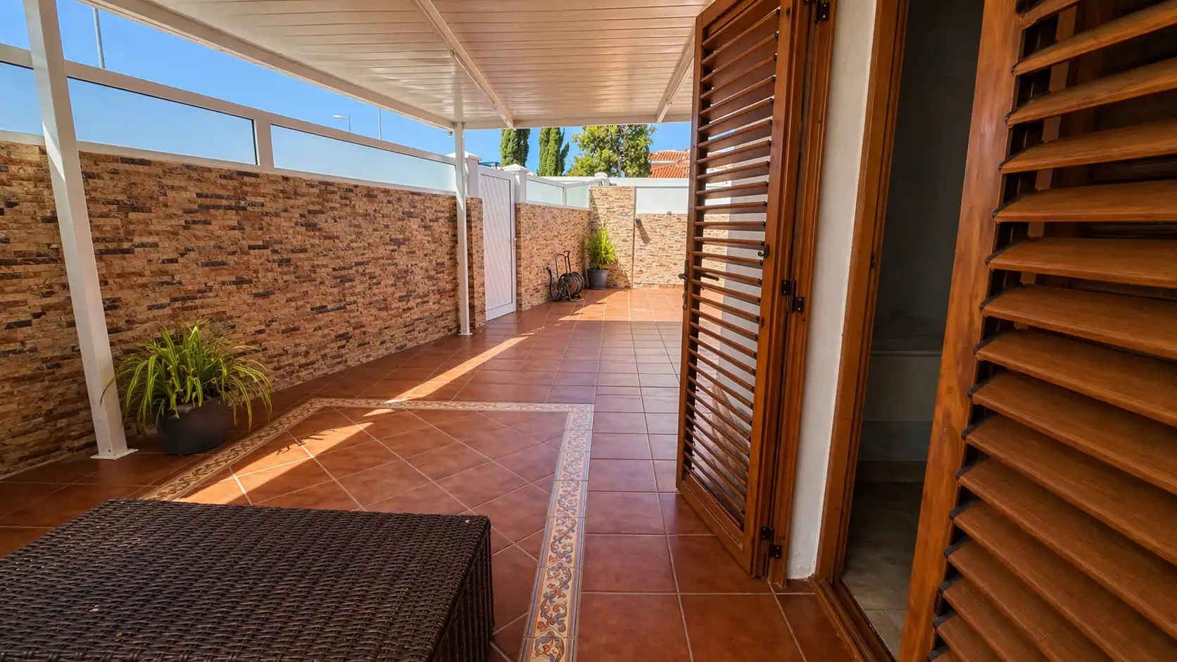 Terrassa de Casa o xalet de lloguer en San Bartolomé de Tirajana amb Aire condicionat, Jardí privat i Terrassa