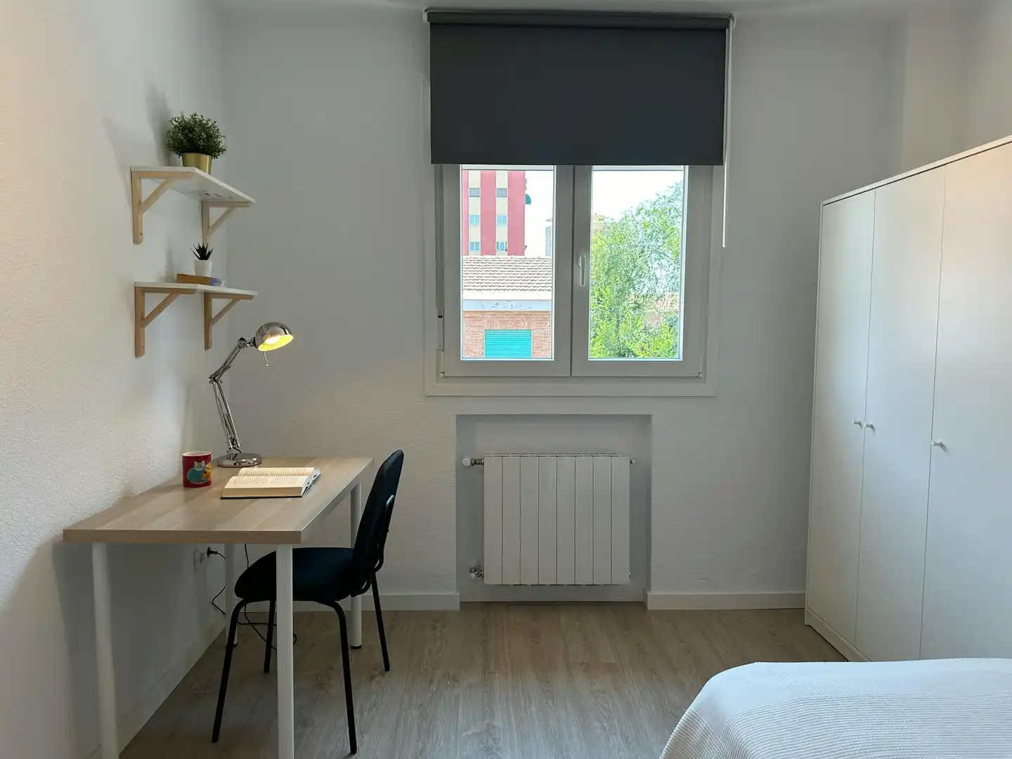 Bedroom of Flat for rent in Madrid  with Heating, Furnished and Washing machine