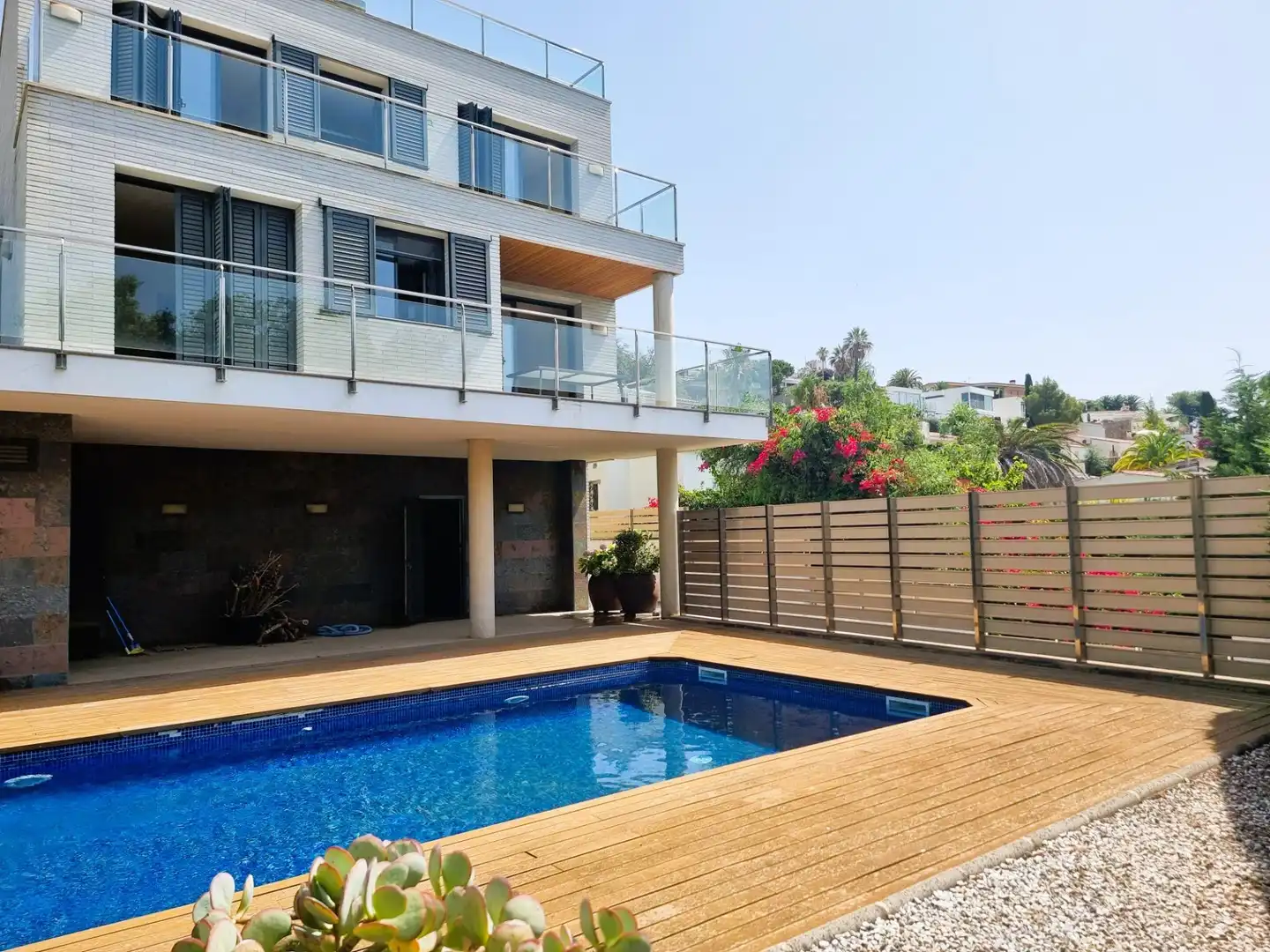 Piscina de Casa o xalet en venda en Lloret de Mar amb Jardí privat, Terrassa i Traster