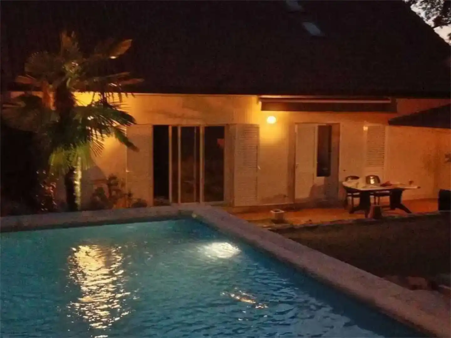 Piscina de Casa o xalet de lloguer en Llagostera amb Aire condicionat, Jardí privat i Parquet