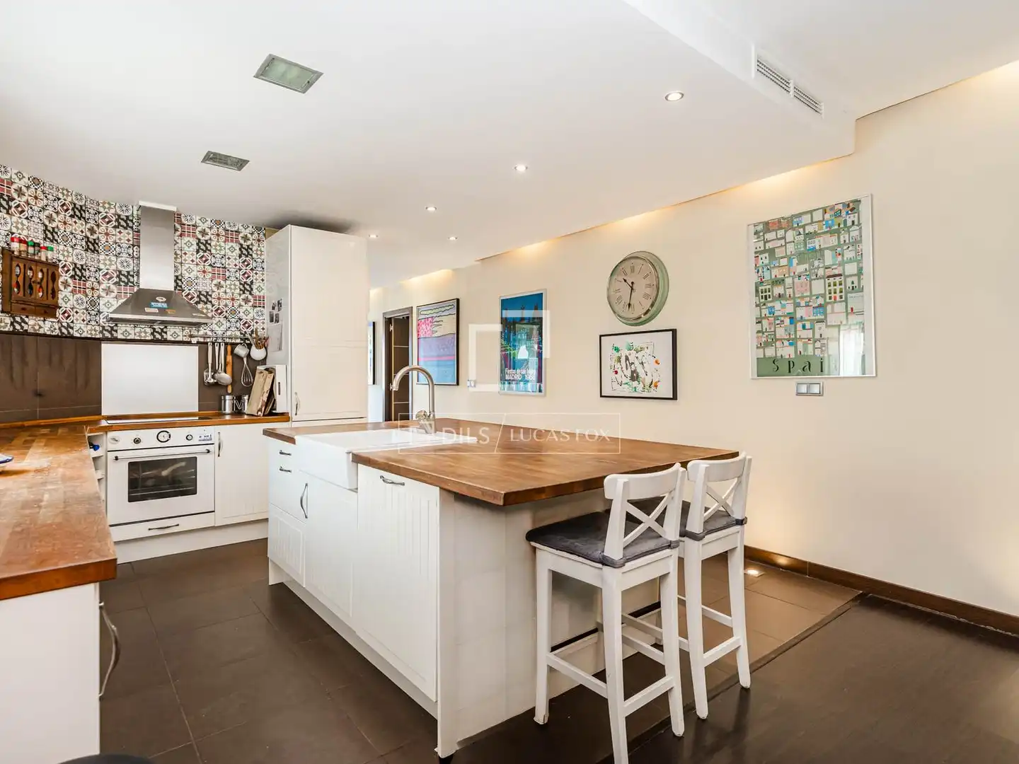 Kitchen of Attic for sale in Madrid  with Air Conditioner, Heating and Terrace