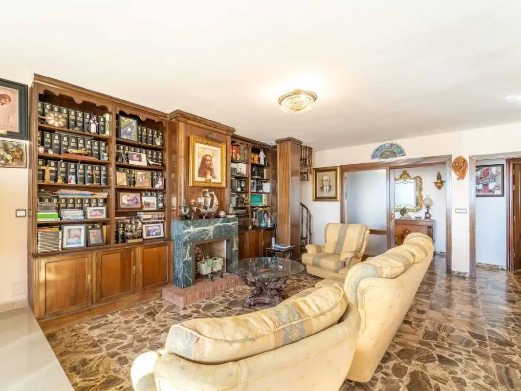 Sala de estar de Piso en venta en Málaga con Aire acondicionado, Calefacción y Amueblado