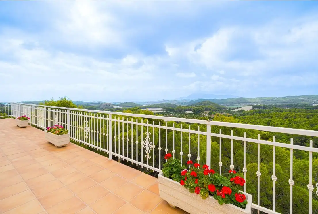 Terraza de Casa o chalet en venta en Altea con Aire acondicionado, Jardín privado y Trastero