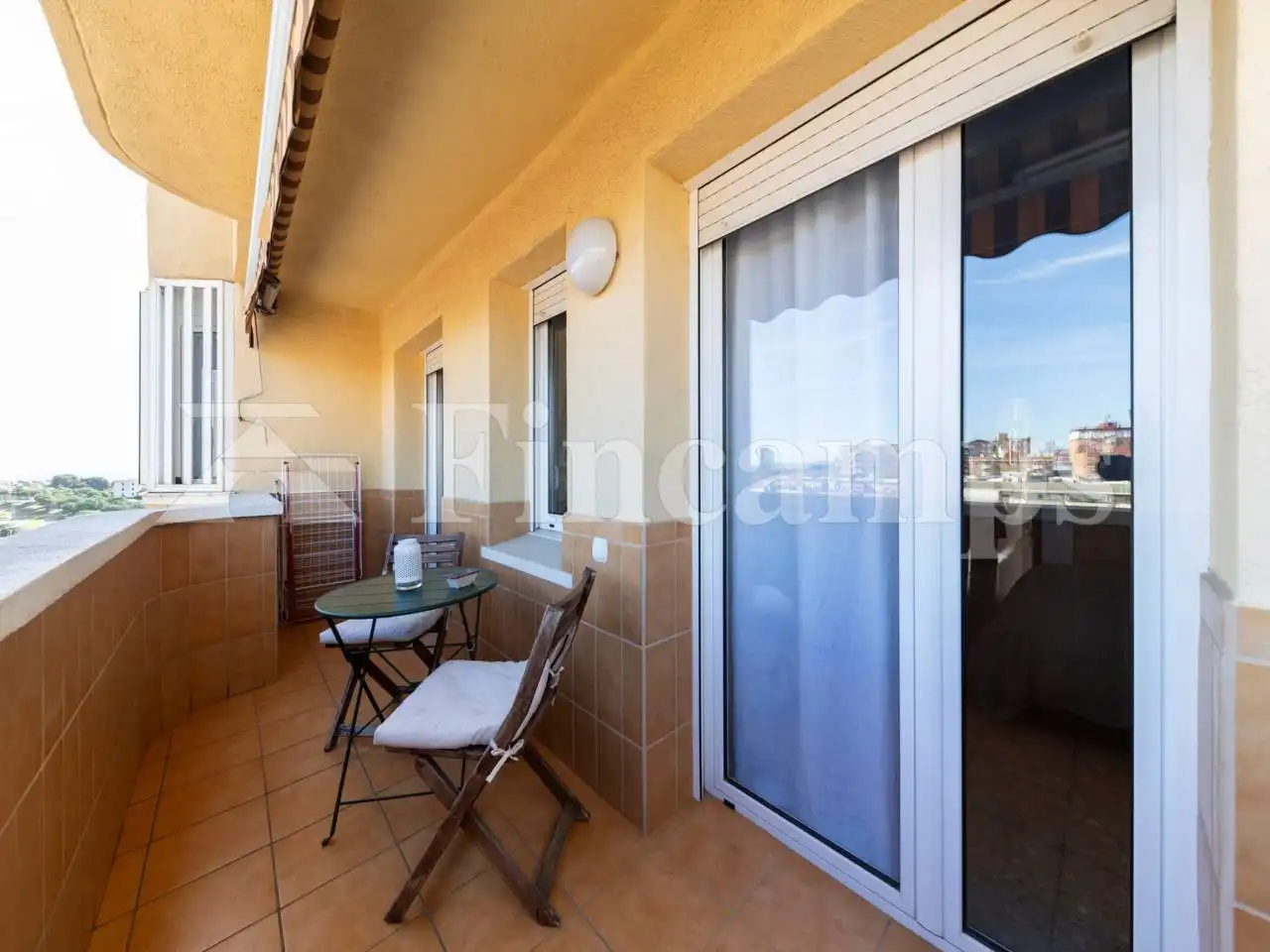 Terrasse von Wohnung zum Verkauf in Sabadell mit Heizung, Terrasse und Balkon
