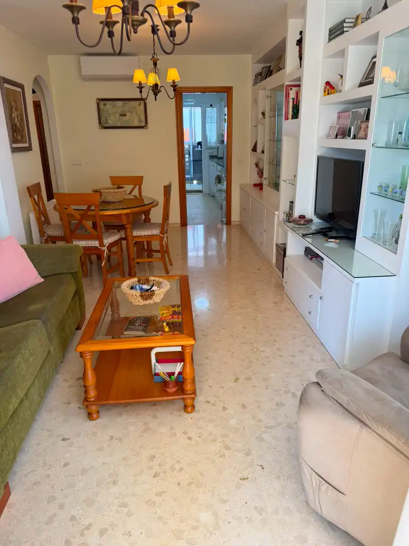 Sala d'estar de Àtic en venda en Daimús amb Jardí privat, Terrassa i Traster