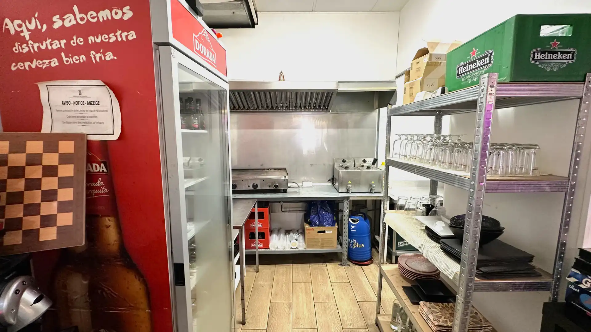 Cocina de Local en traspaso en San Cristóbal de la Laguna con Aire acondicionado, Terraza y Amueblado