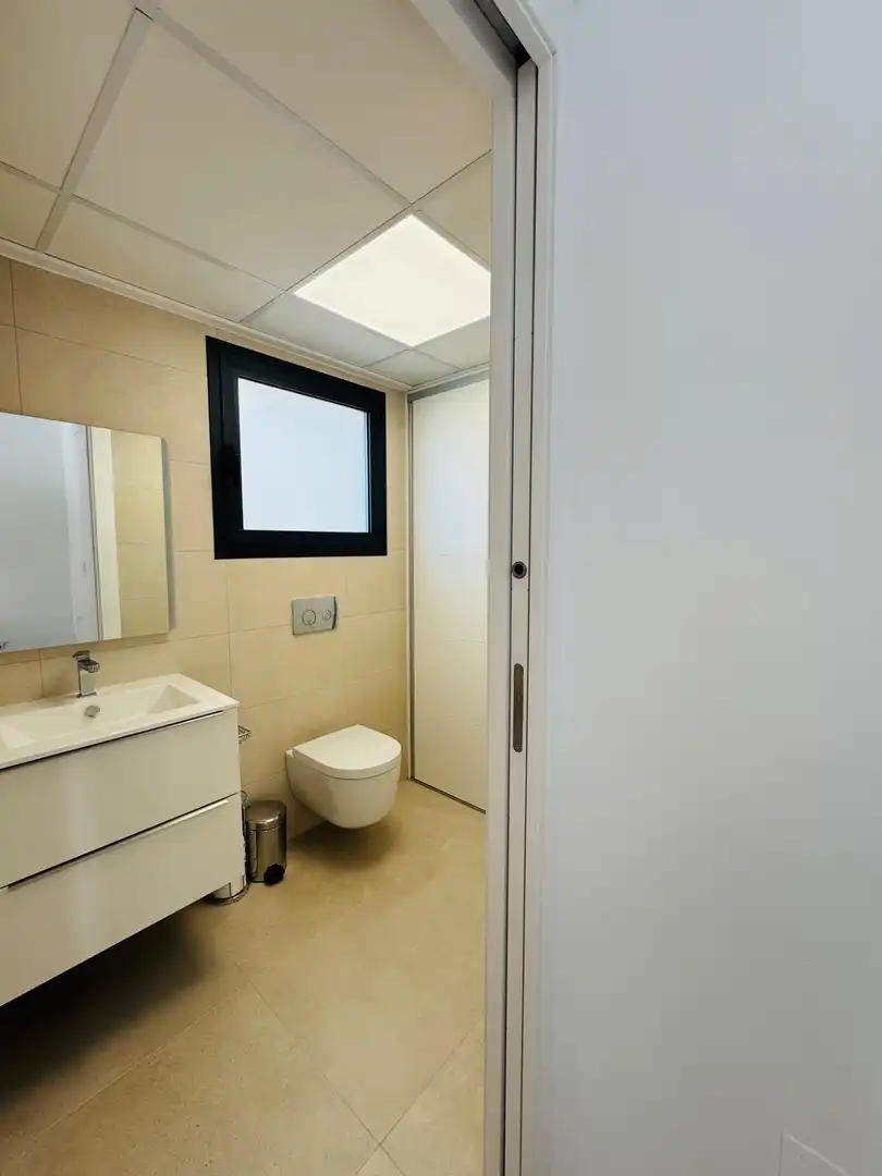 Bathroom of Houses for rent in Santa Pola  with Air Conditioner, Heating and Private garden