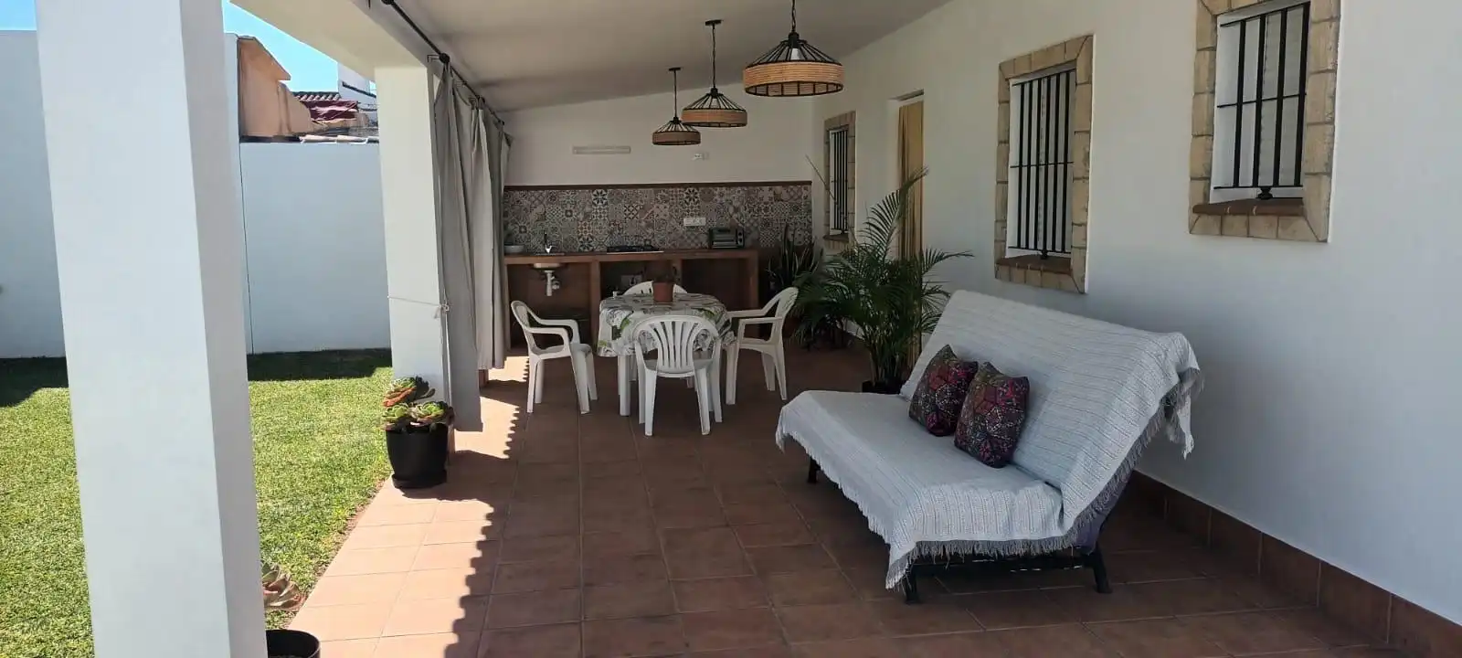 Terraza de Casa o chalet de alquiler en Chiclana de la Frontera