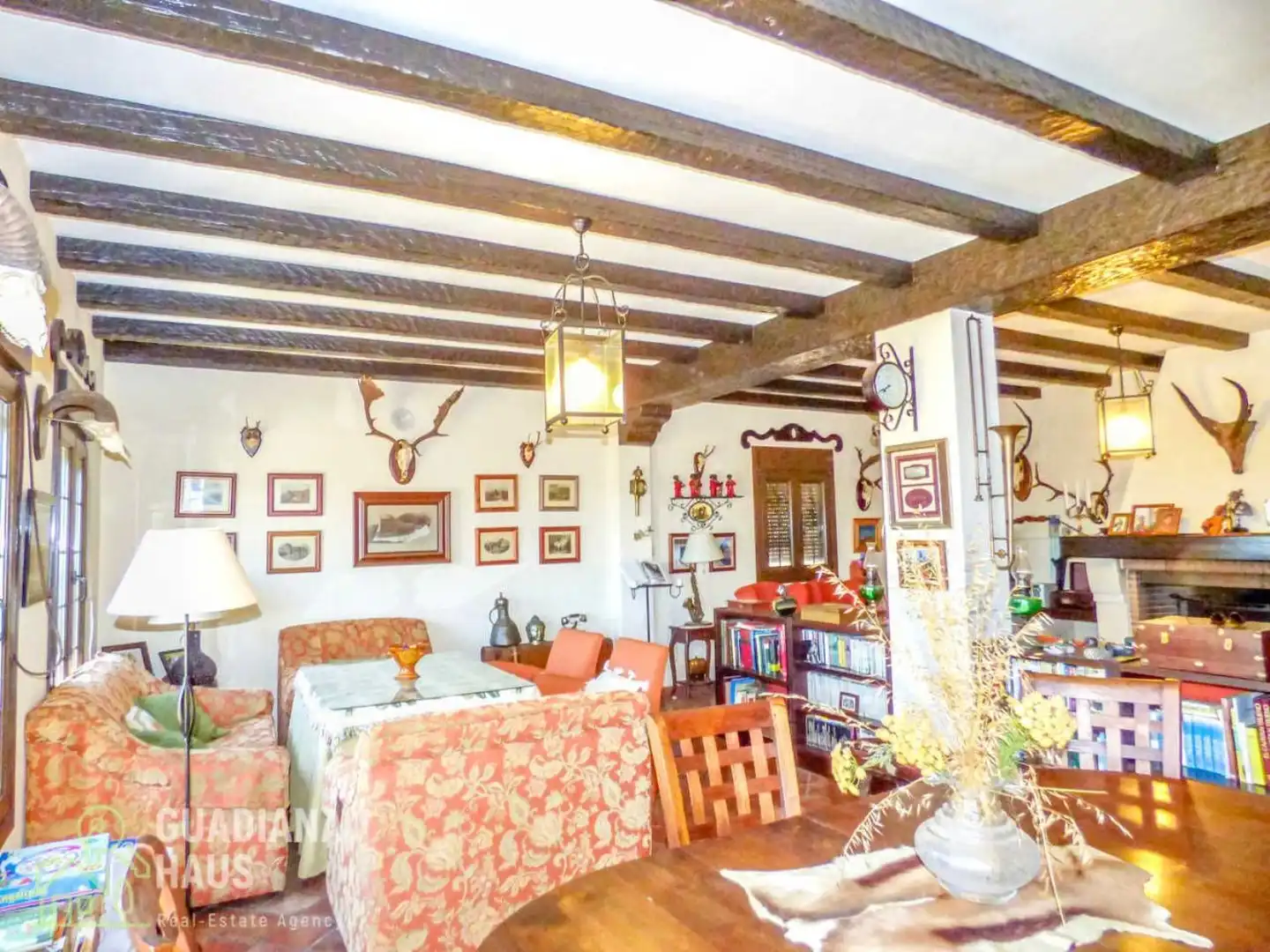 Living room of Country homes for sale in San Silvestre de Guzmán  with Private garden and Terrace