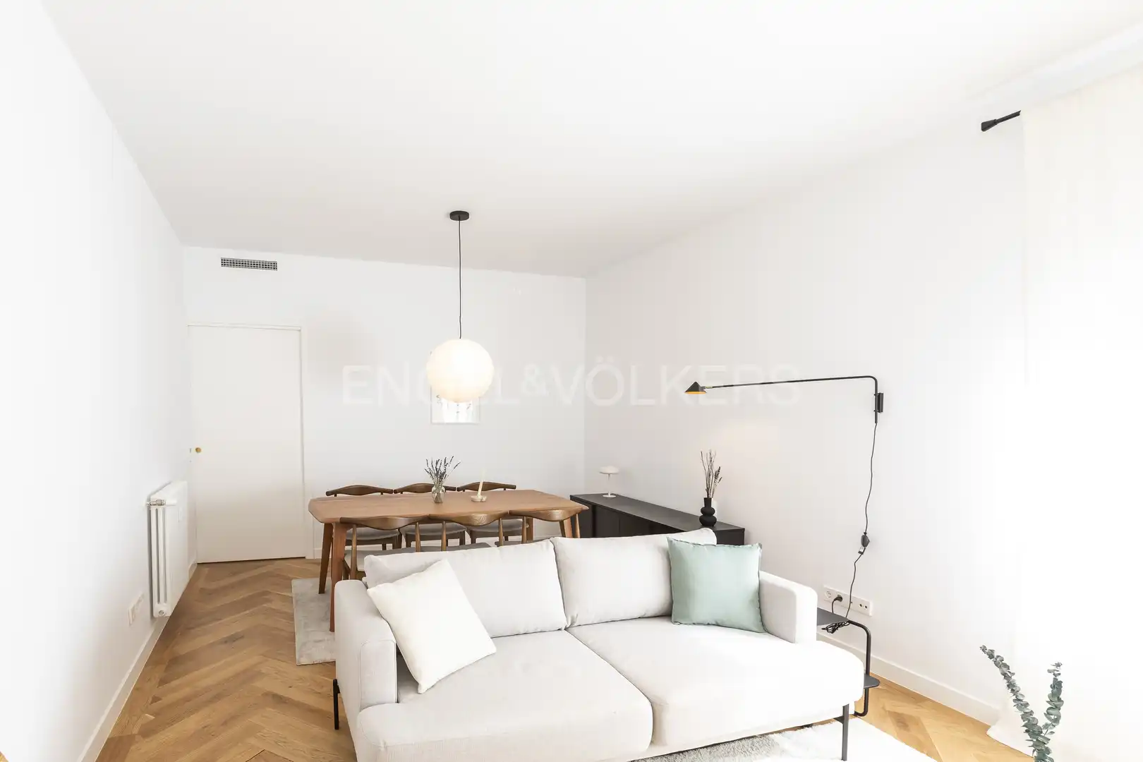 Wohnzimmer von Wohnung zum Verkauf in Madrid mit Klimaanlage, Heizung und Möbliert