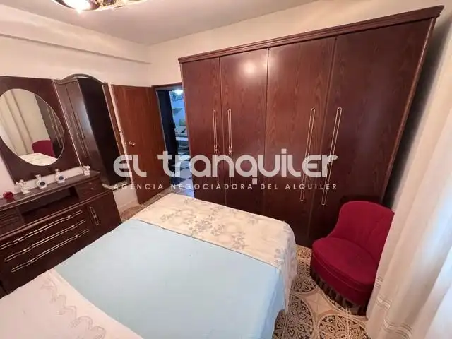 Schlafzimmer von Wohnung zur Miete in Madrid mit Klimaanlage und Möbliert