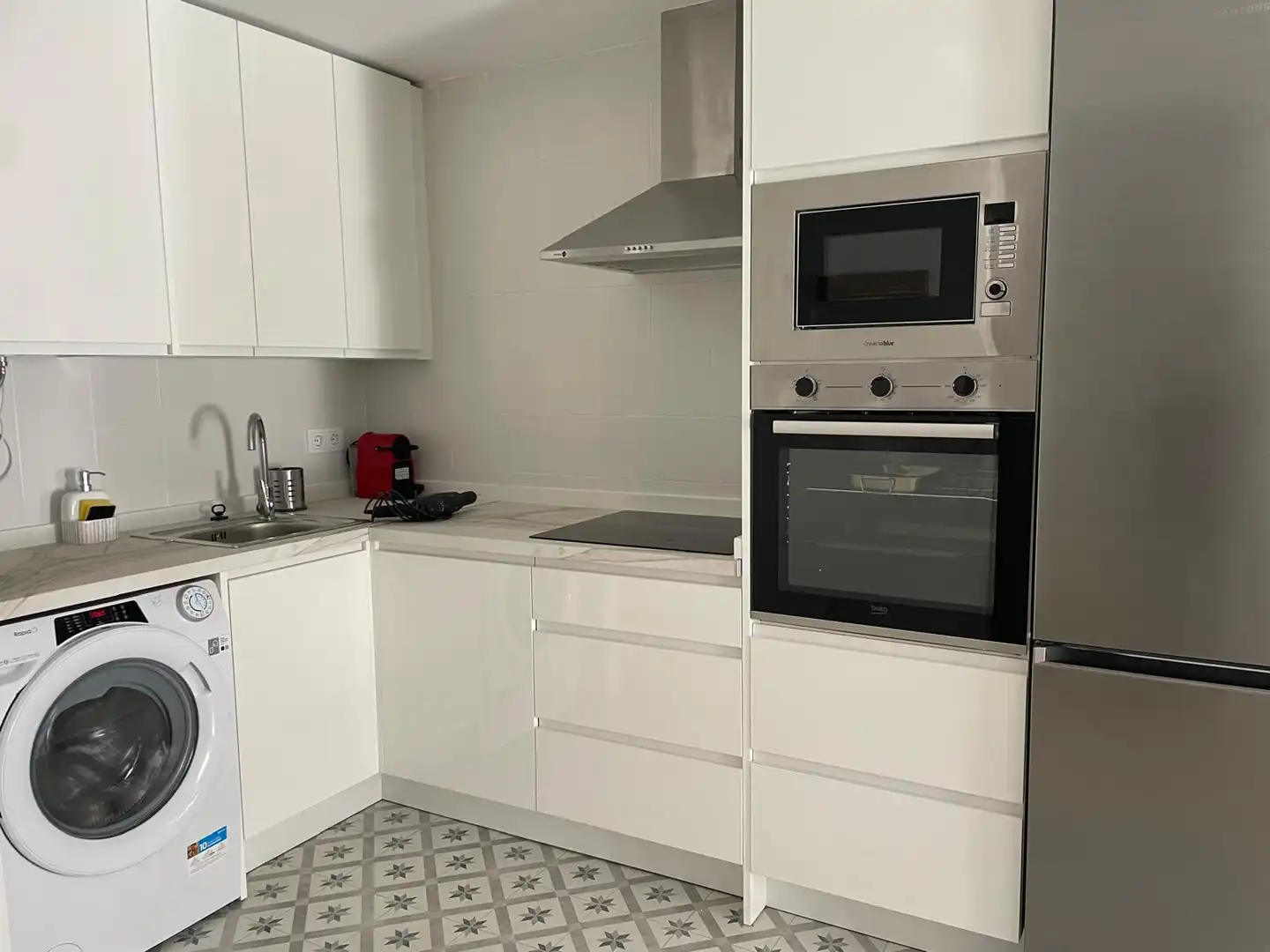 Kitchen of Flat for sale in Benalmádena  with Air Conditioner, Storage room and Furnished