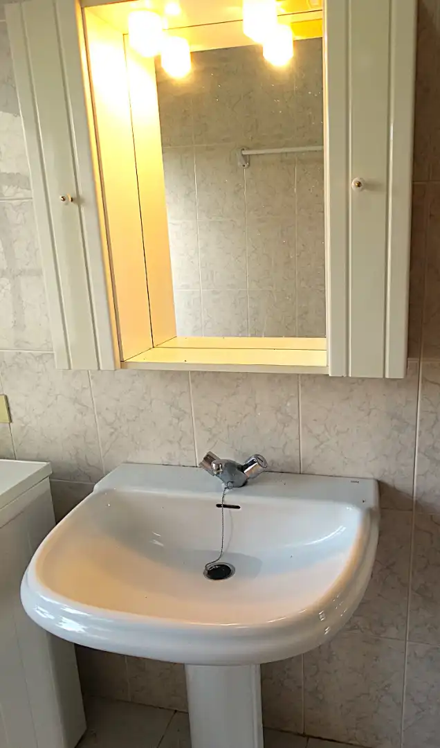 Baño de Casa adosada en venta en Miño con Jardín privado, Parquet y Terraza