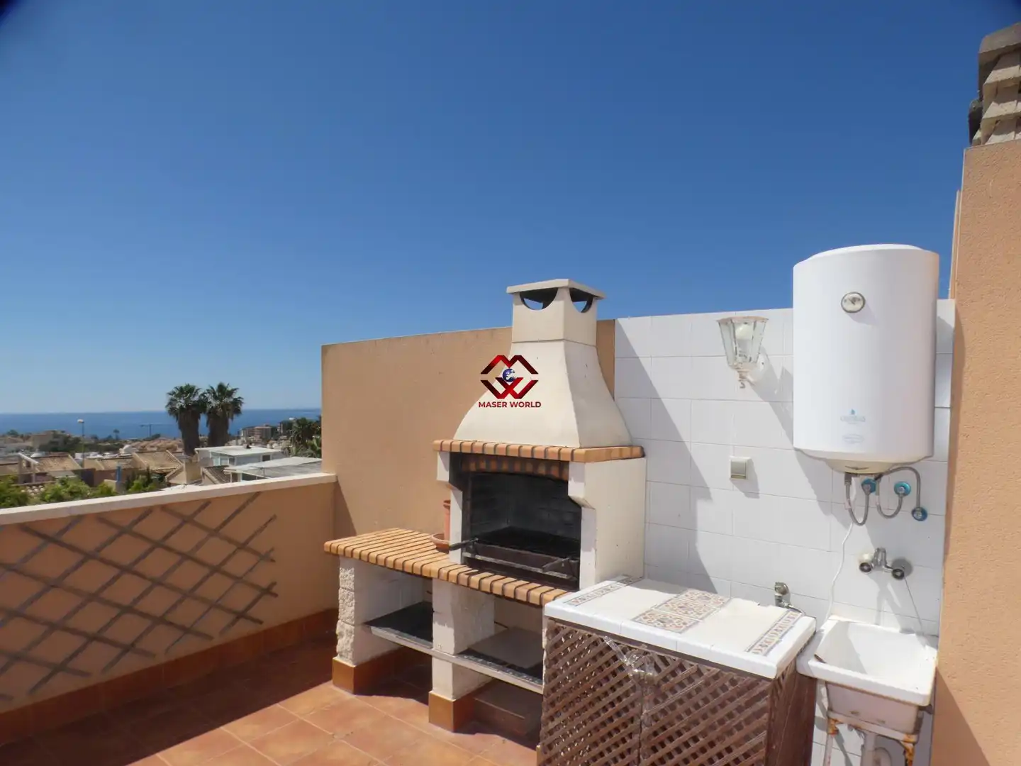 Terraza de Ático en venta en Mazarrón con Aire acondicionado, Trastero y Balcón