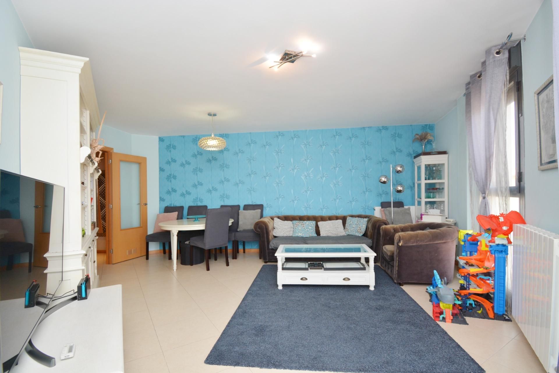 Living room of Flat for sale in Alfajarín  with Air Conditioner, Heating and Private garden