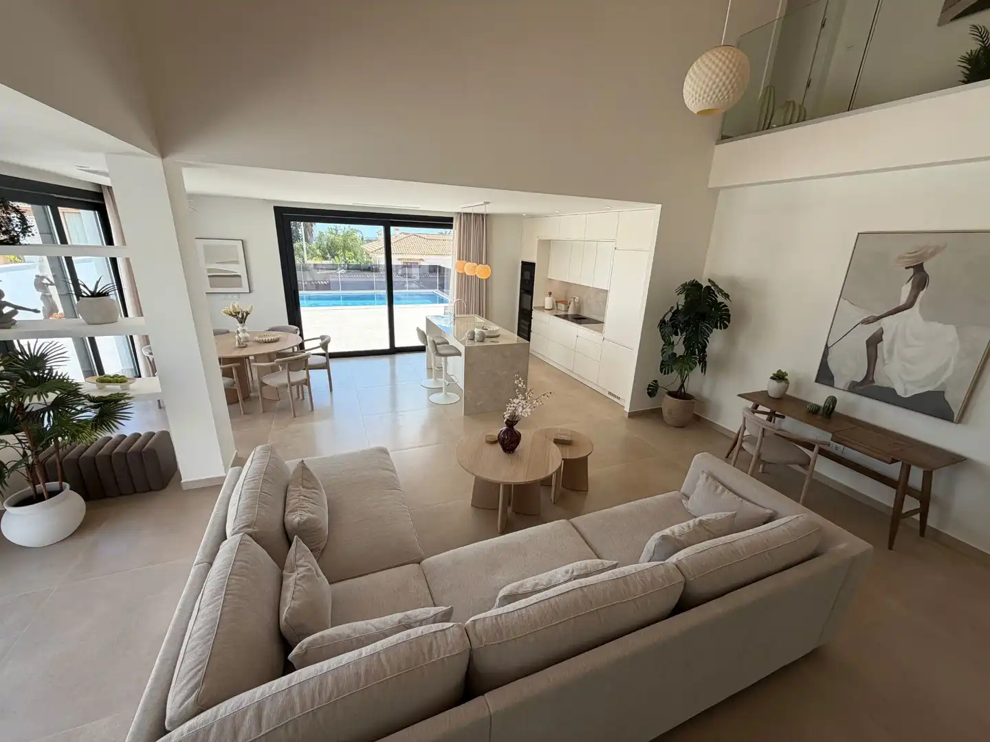 Sala de estar de Casa o chalet en venta en Rojales con Aire acondicionado, Trastero y Piscina