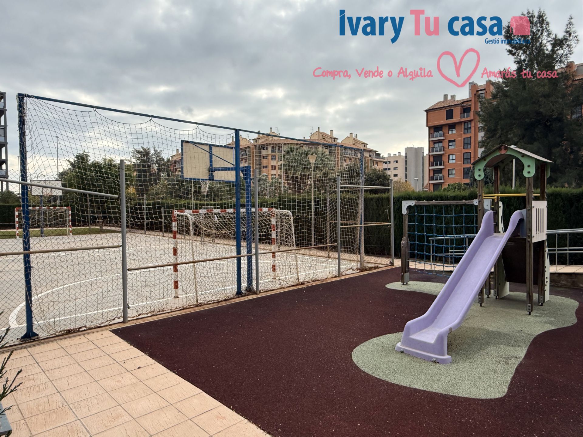 Parking of Flat for sale in Castellón de la Plana / Castelló de la Plana  with Air Conditioner, Heating and Parquet flooring