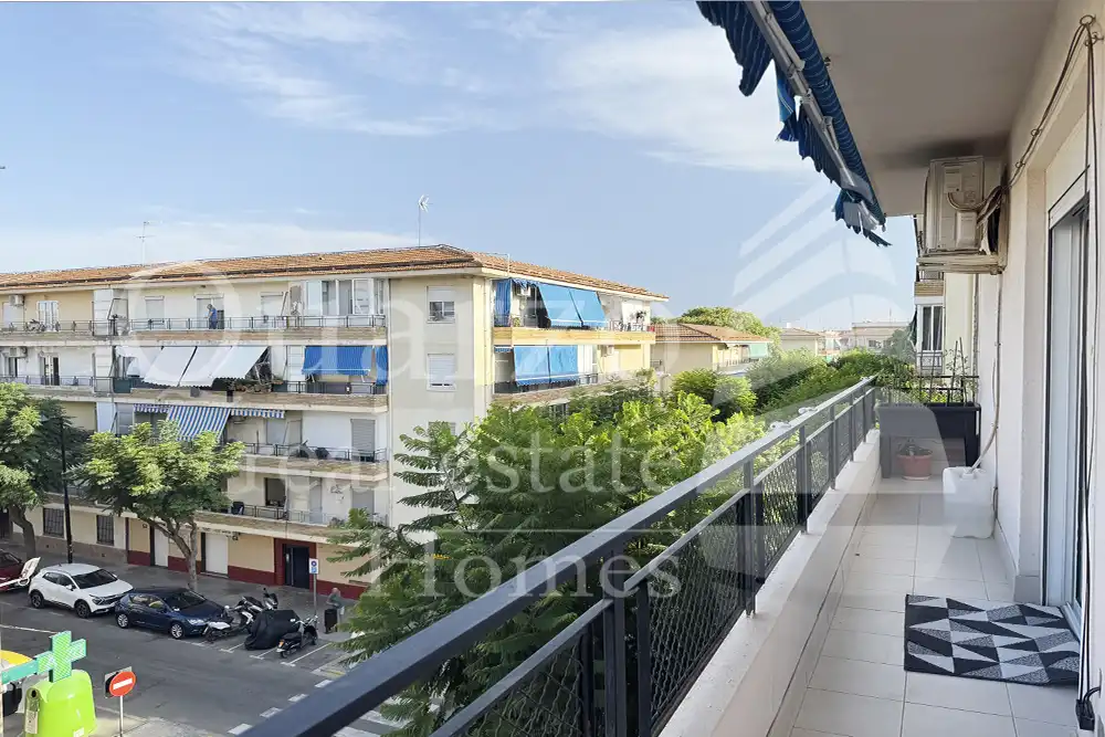 Exterior view of Flat for sale in Alfafar  with Furnished and Balcony