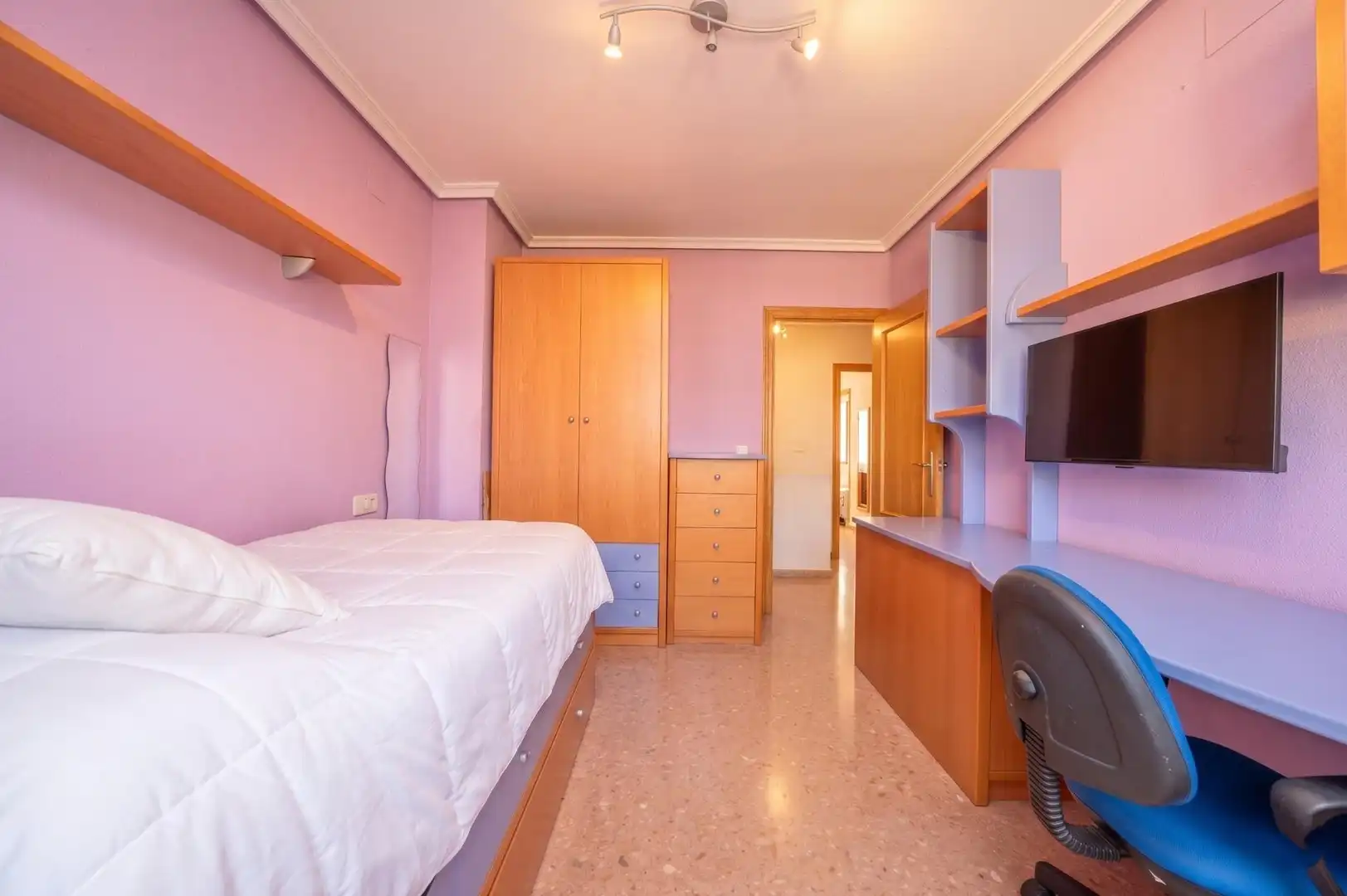 Dormitori de Casa adosada en venda en Aspe amb Piscina comunitària