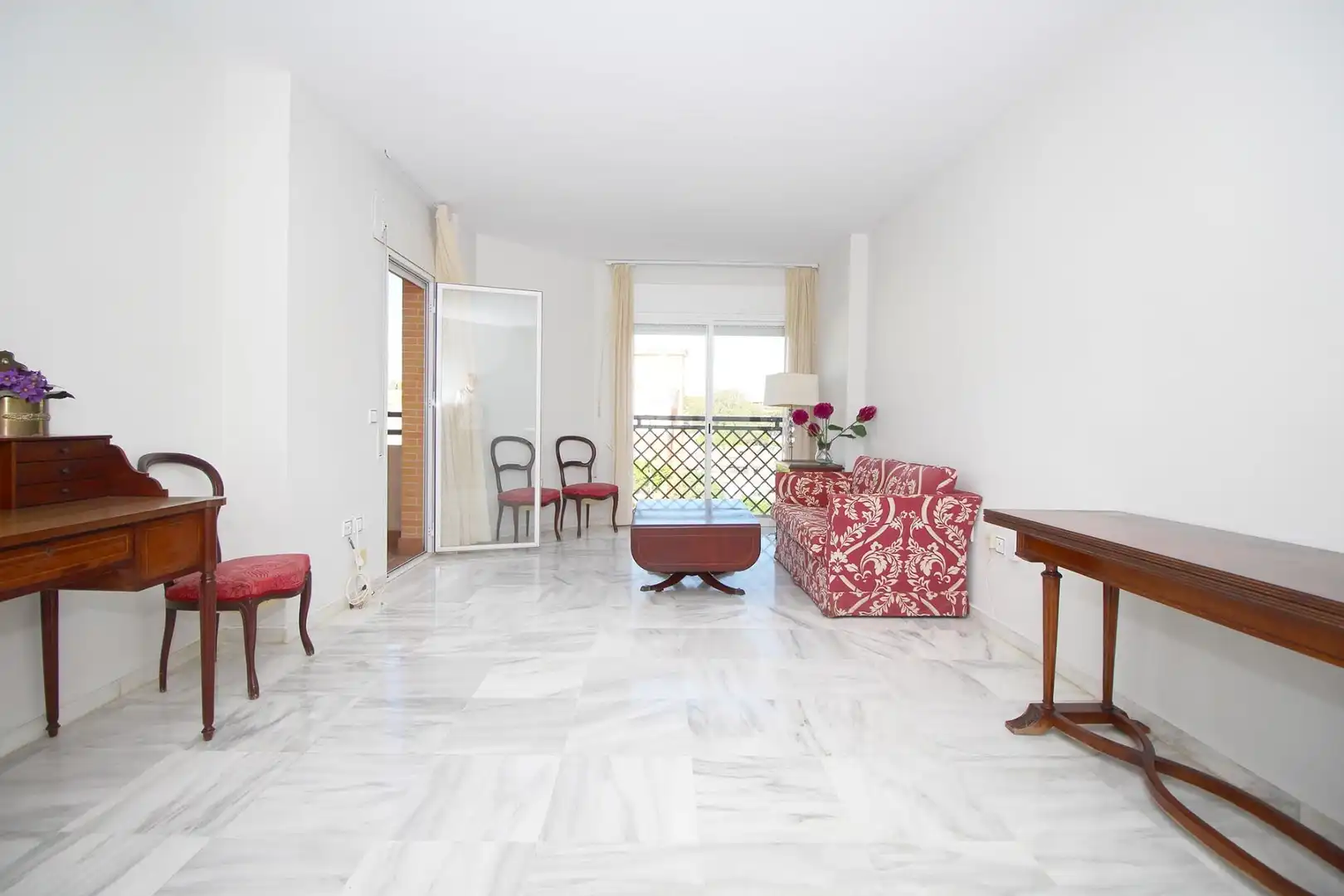 Living room of Flat for rent in Málaga  with Air Conditioner, Heating and Terrace